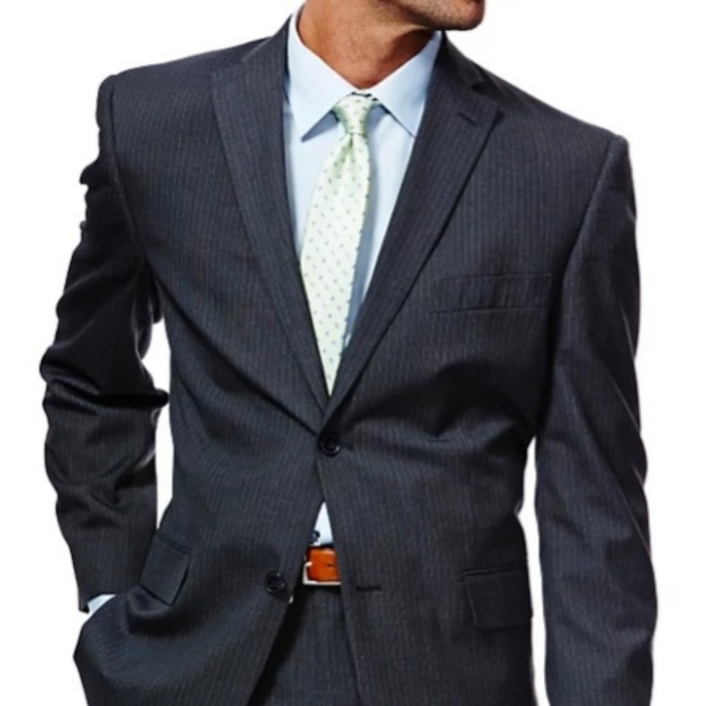 Haggar Pinstripe Suit